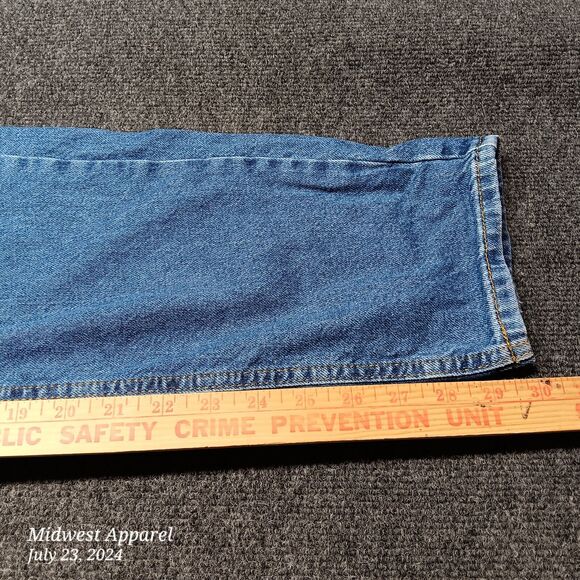 BDG‎ Urban Outfitters Jeans Women 31 Blue Mom High Rise Destroyed Distressed - Picture 9 of 11